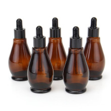 10/20/30/50/100ml Amber Glass 30ml Dropper Bottle 100ml Essential Oil Perfume Pipette Bottles Refillable Empty Container